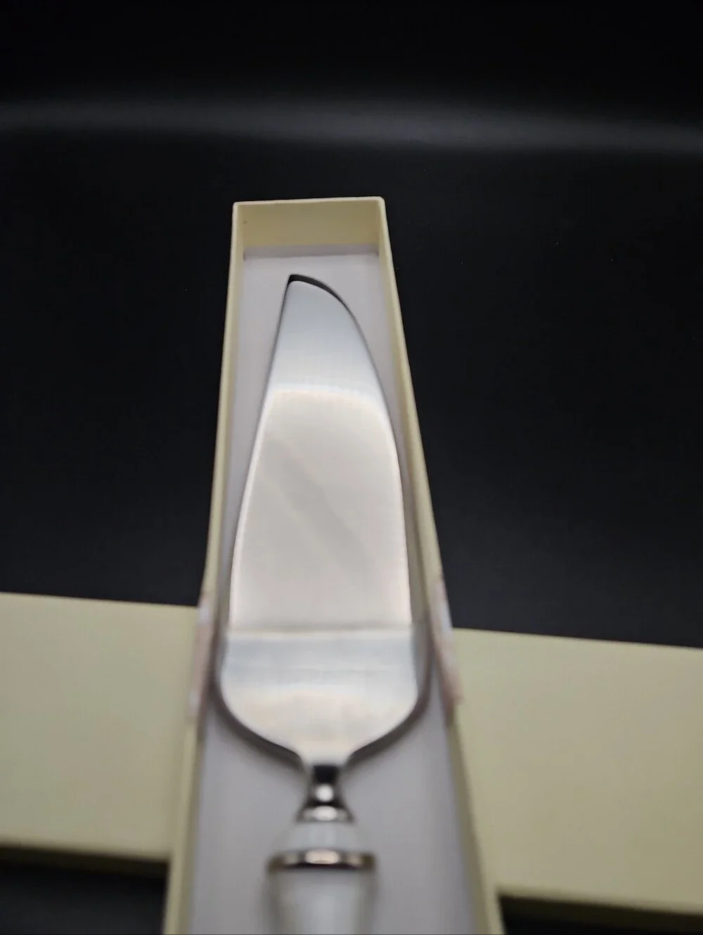 Lenox NIB Opal Innocence Cake Server